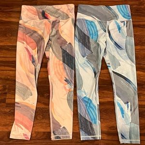 Athleta Elation 7/8 Leggings Tights, Small, Like New!